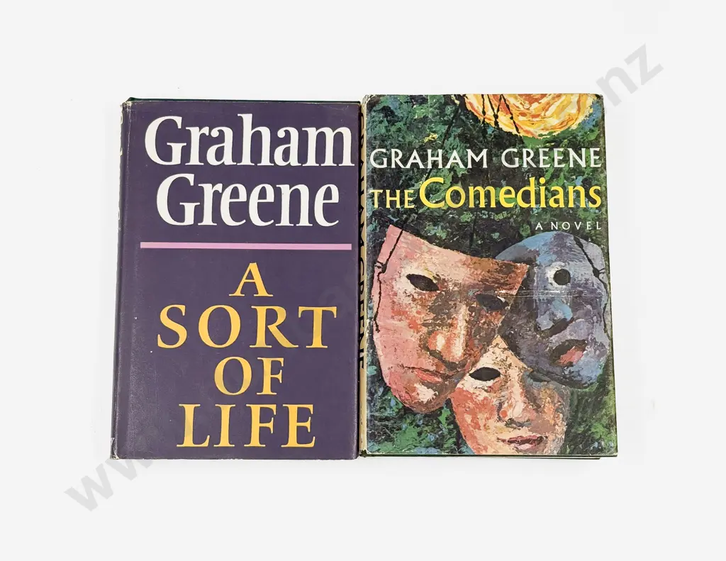 Graham Greene - Two First Edition Volumes Image 1++