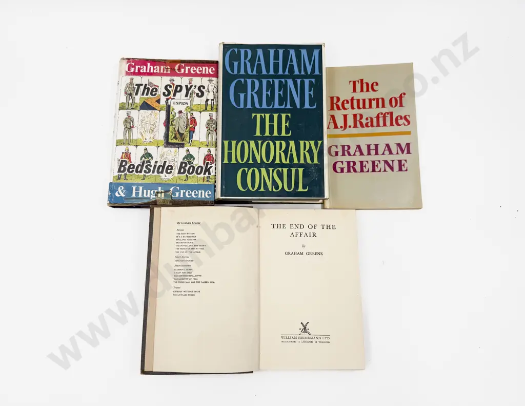 Graham Greene - Four Assorted Volumes Image 1++