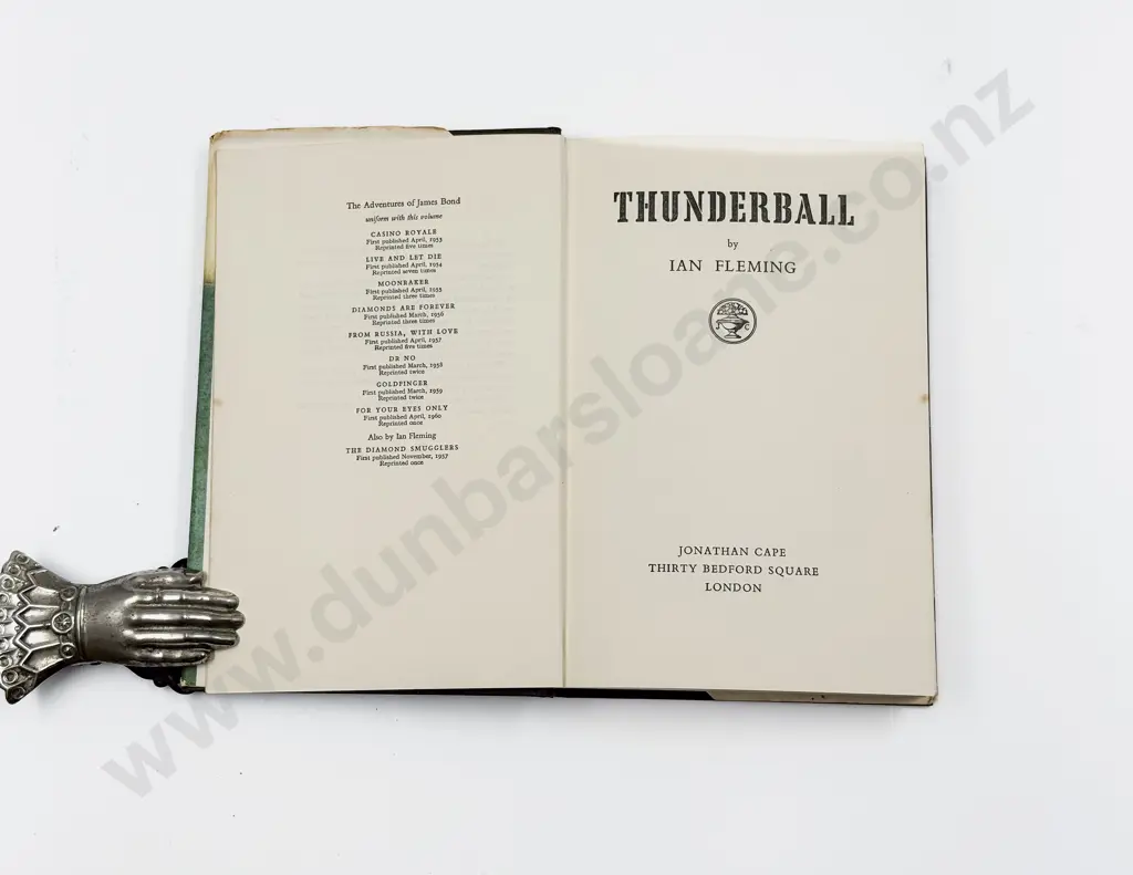 Ian Fleming - Thunderball - First Edition Image 1++