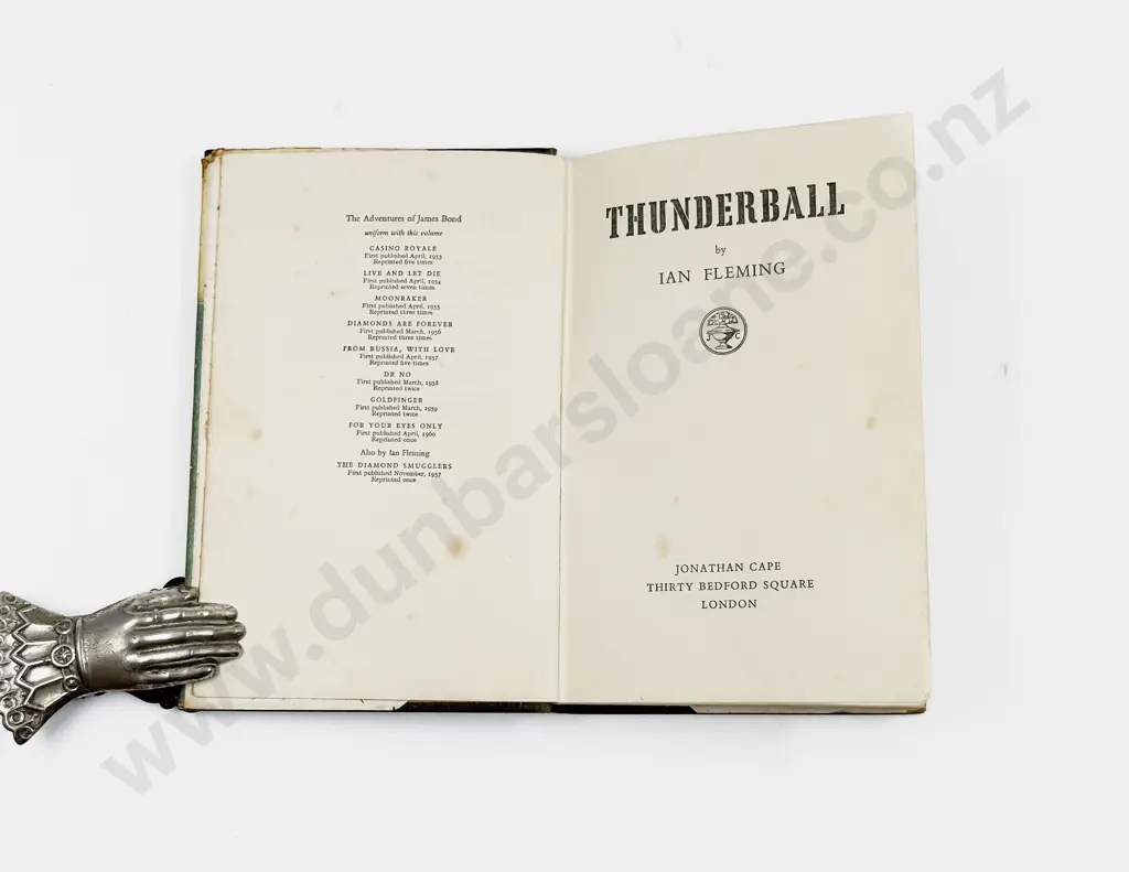 Ian Fleming - Thunderball - First Edition Image 1++