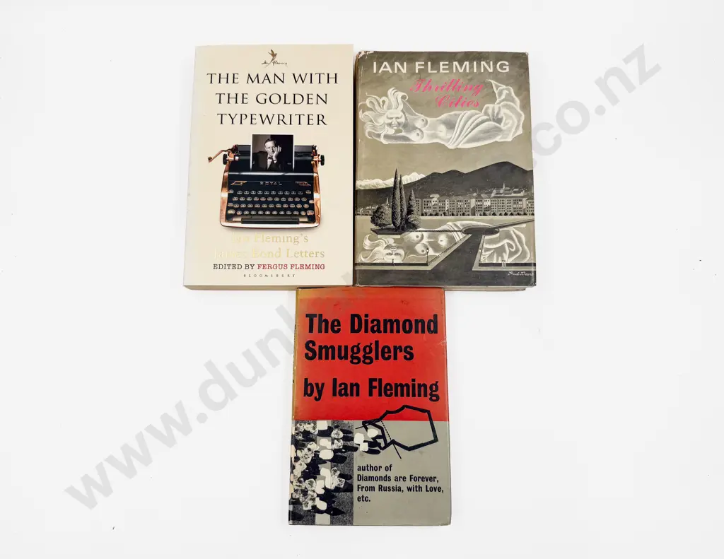 Two Volumes By Ian Fleming & Other Image 1++