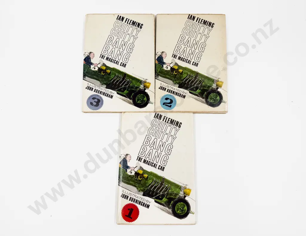 Ian Fleming - Chitty Chitty Bang Bang - Three Volume Set Image 1++