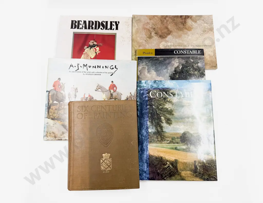 Six Volumes Relating To Fine Art Image 1++