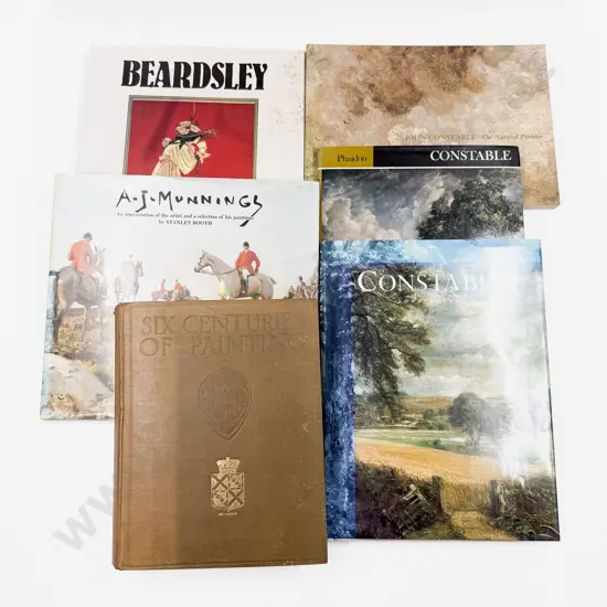 Six Volumes Relating To Fine Art