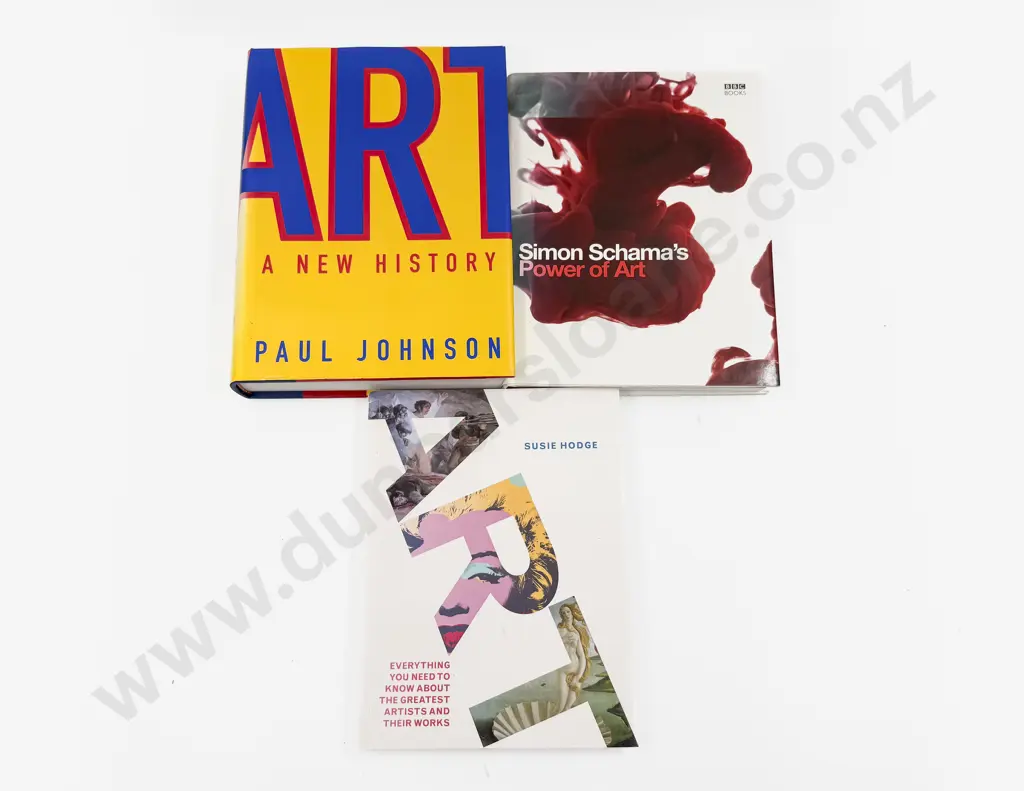 Three Volumes Relating To Fine Art Image 1++