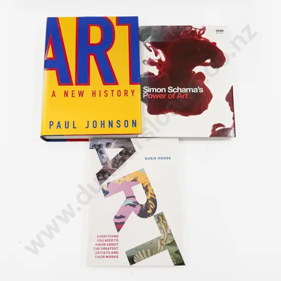 Three Volumes Relating To Fine Art