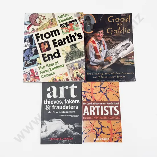 Four Volumes Relating to Fine Art & Forgery