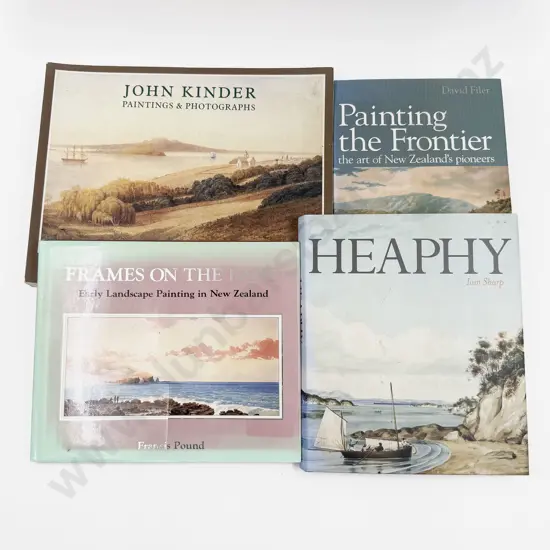 Four Volumes Relating to Historic NZ Art