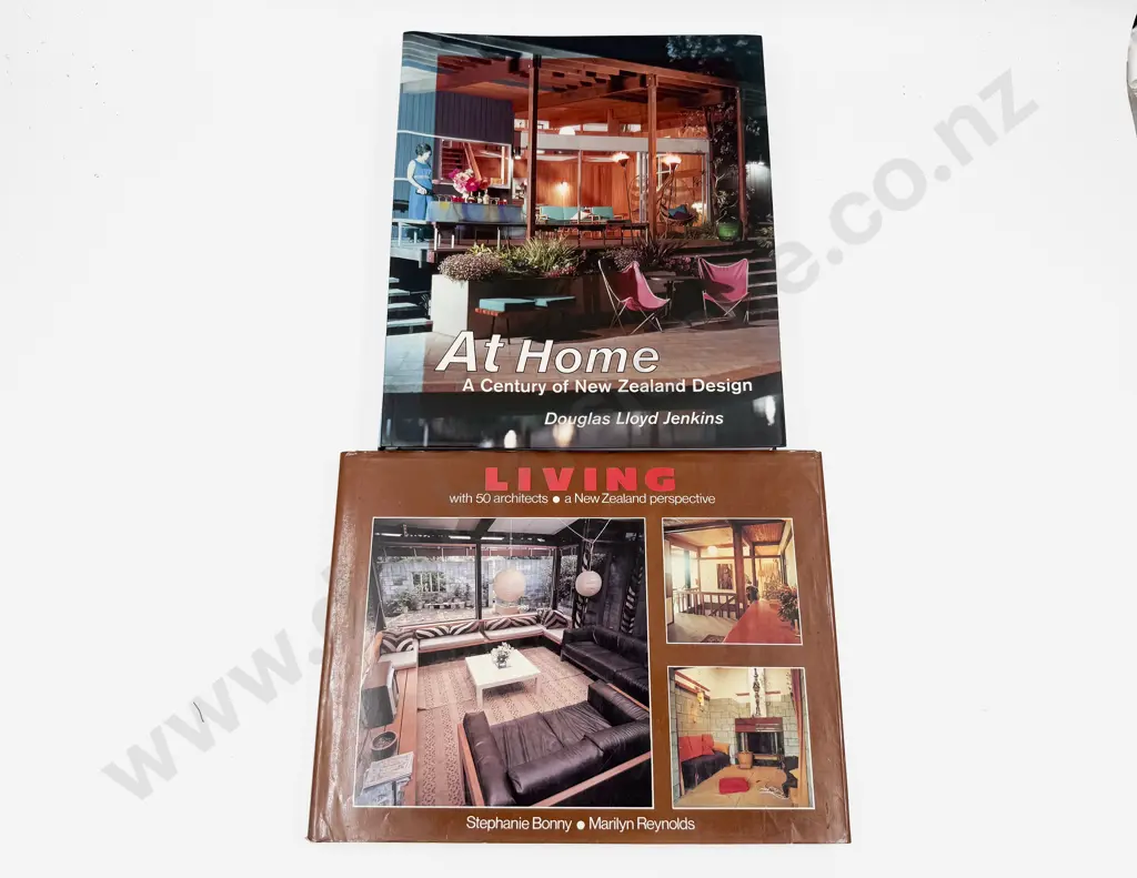 Two Volumes Relating to NZ Architecture Image 1++