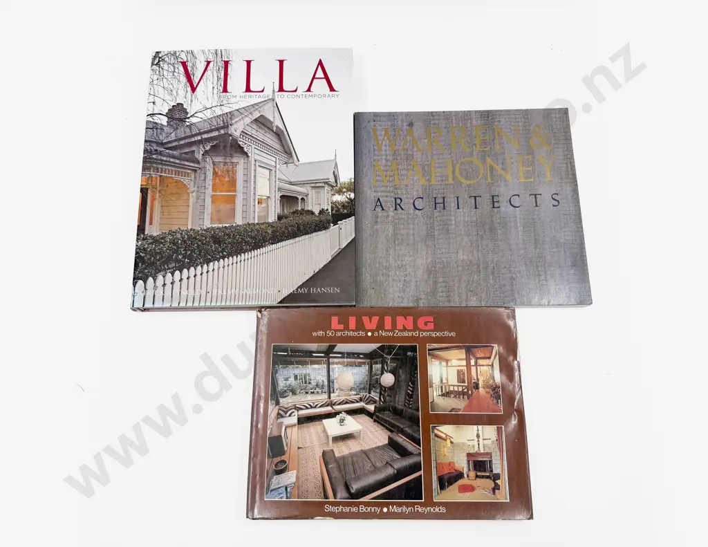 Three Volumes Relating to NZ Architecture Image 1++