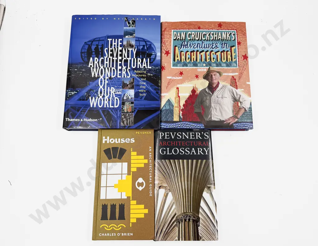 Four Volumes Relating to Architecture Image 1++