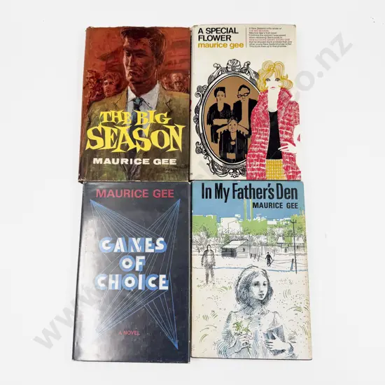 Maurice Gee - Four First Edition Novels