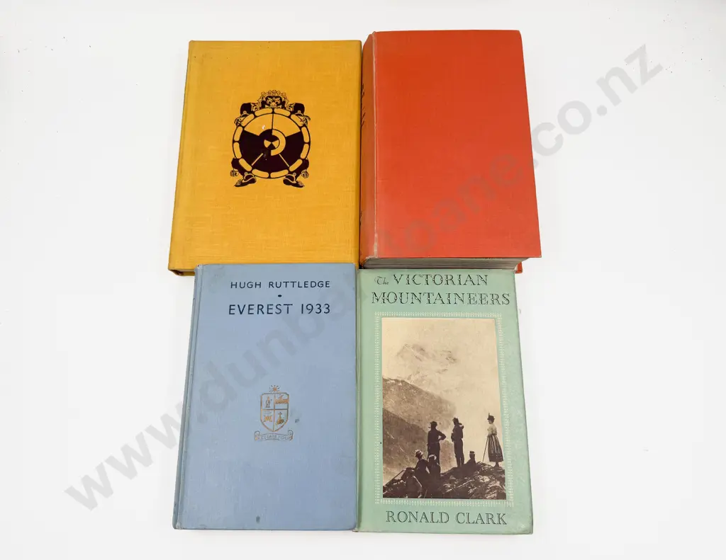 Four Assorted Vintage Volumes Relating to Mountaineering Image 1++