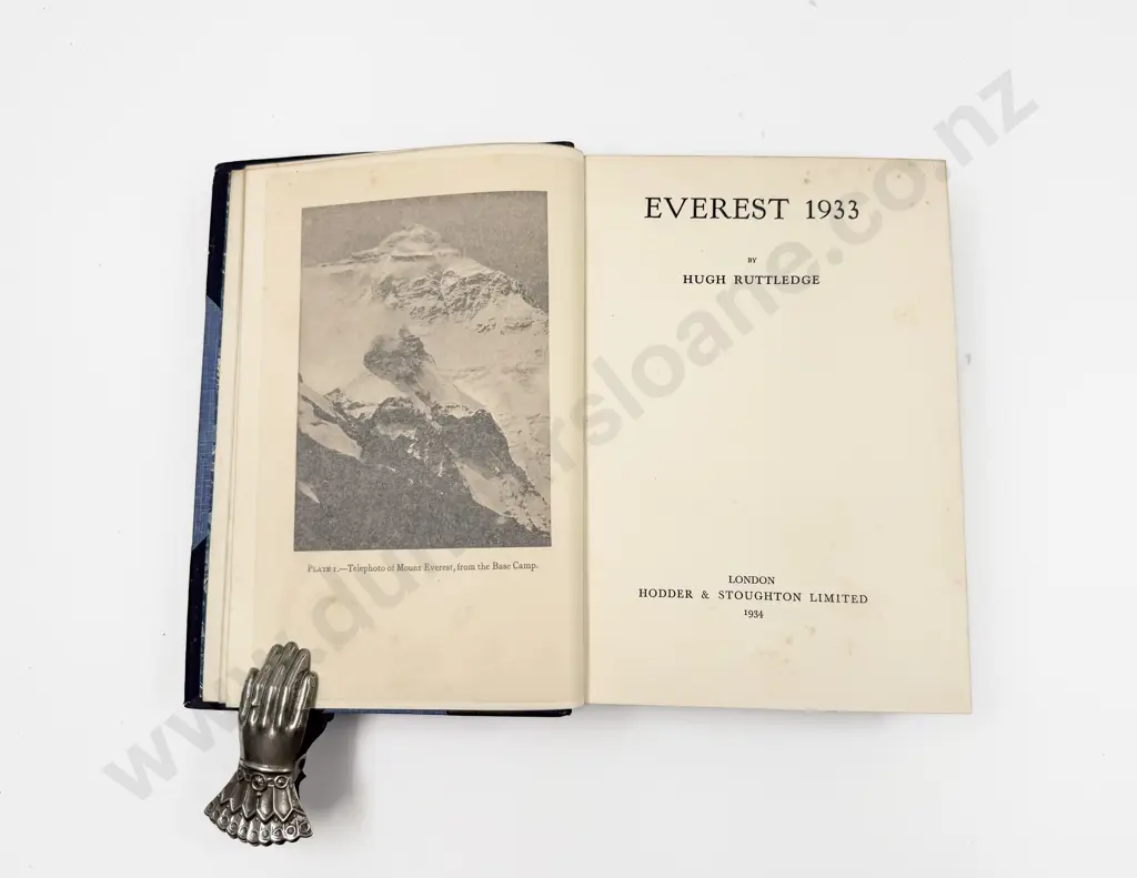 Hugh Ruttledge - Everest 1933 Image 1++