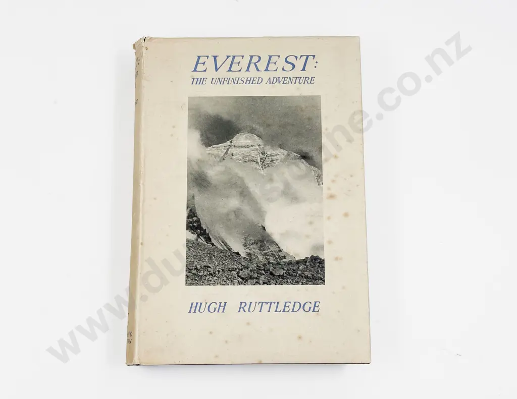 Hugh Ruttledge - Everest The Unfinished Adventure Image 1++