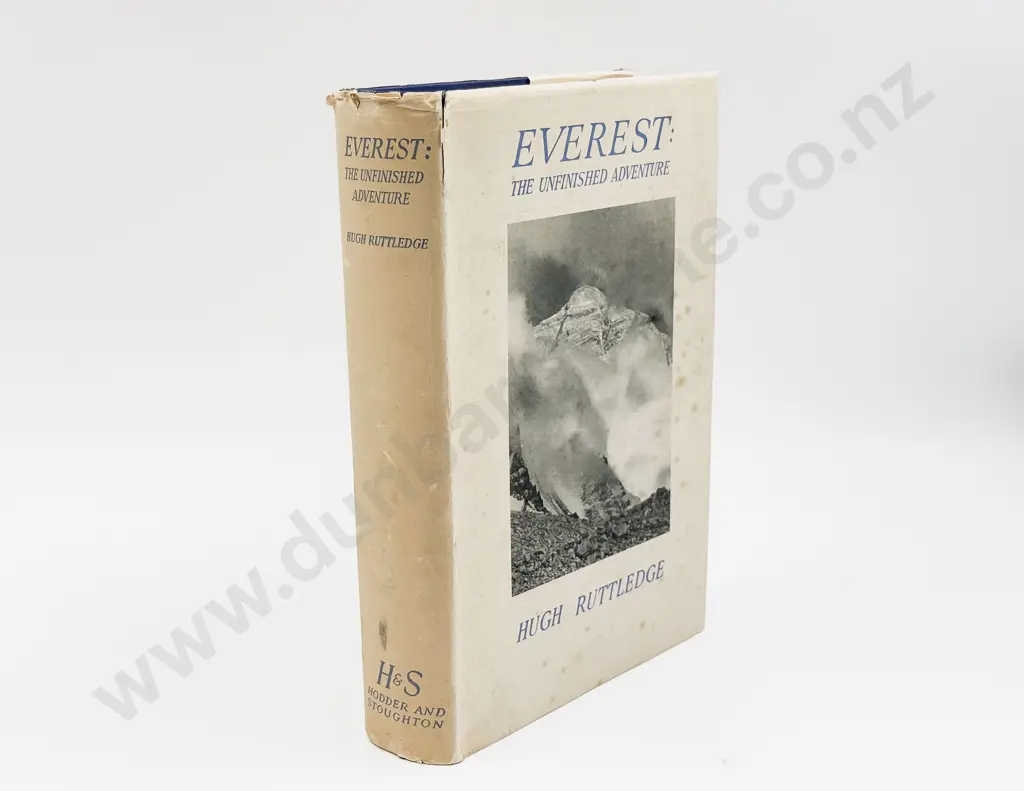 Hugh Ruttledge - Everest The Unfinished Adventure Image 1++
