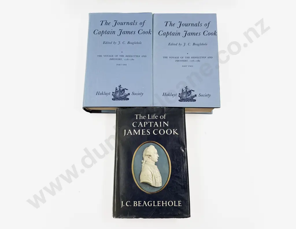 The Journals of Captain James Cook Vols I & II Image 1++