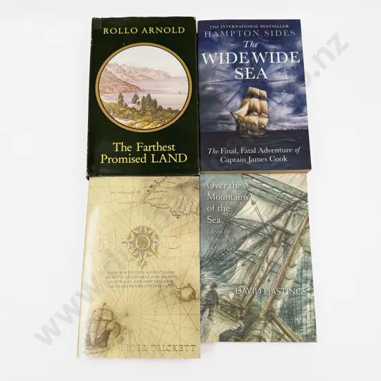 Four Volumes Relating to Historic Voyages To New Zealand