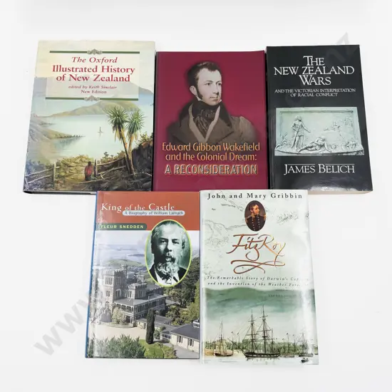 Five Volumes Relating to New Zealand & Colonial History