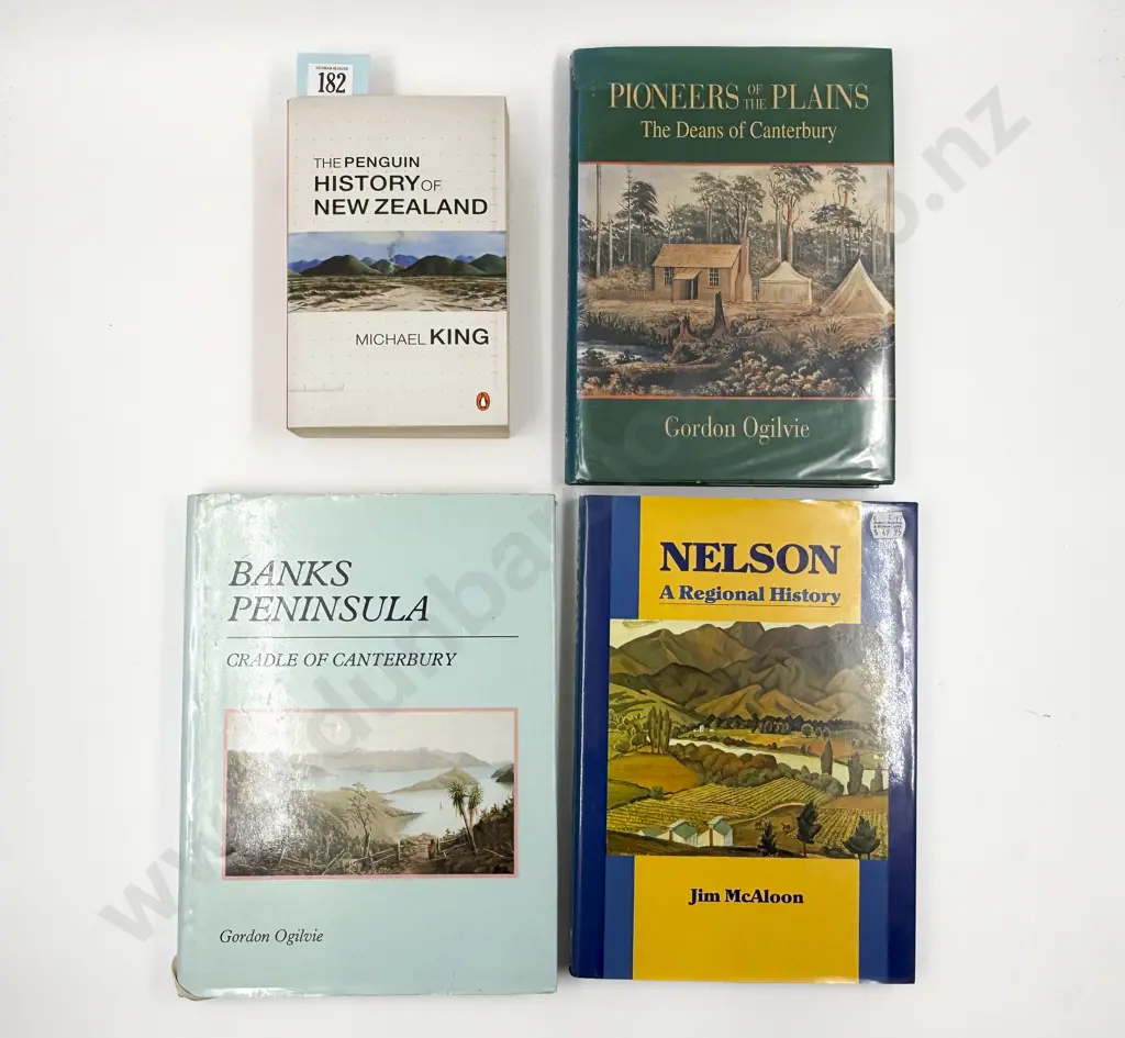 Four Volumes Relating To NZ History Image 1++