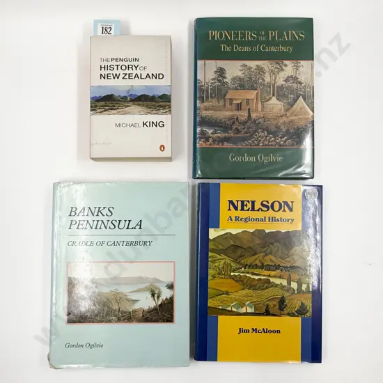Four Volumes Relating To NZ History