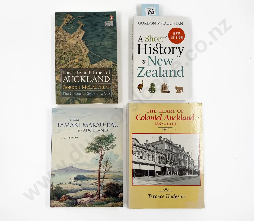 Four Volumes Relating to NZ & Auckland Regional History Image 1++