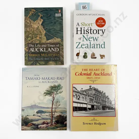 Four Volumes Relating to NZ & Auckland Regional History