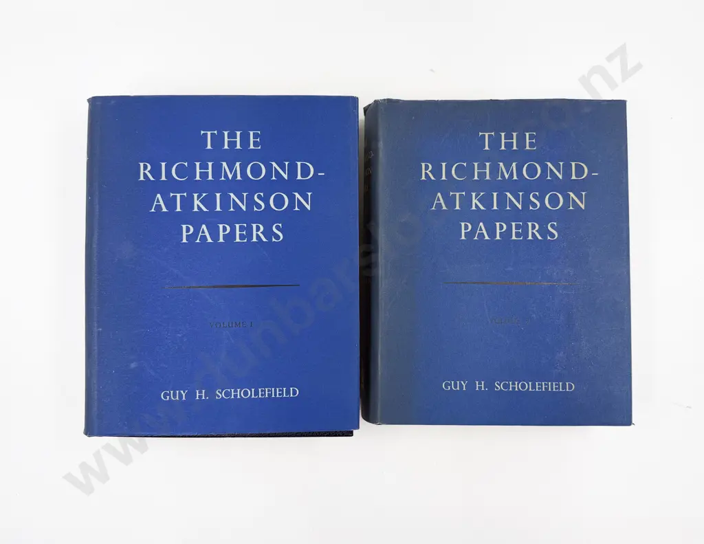 G H Scholefield - The Atkinson Papers Vols I & II Image 1++