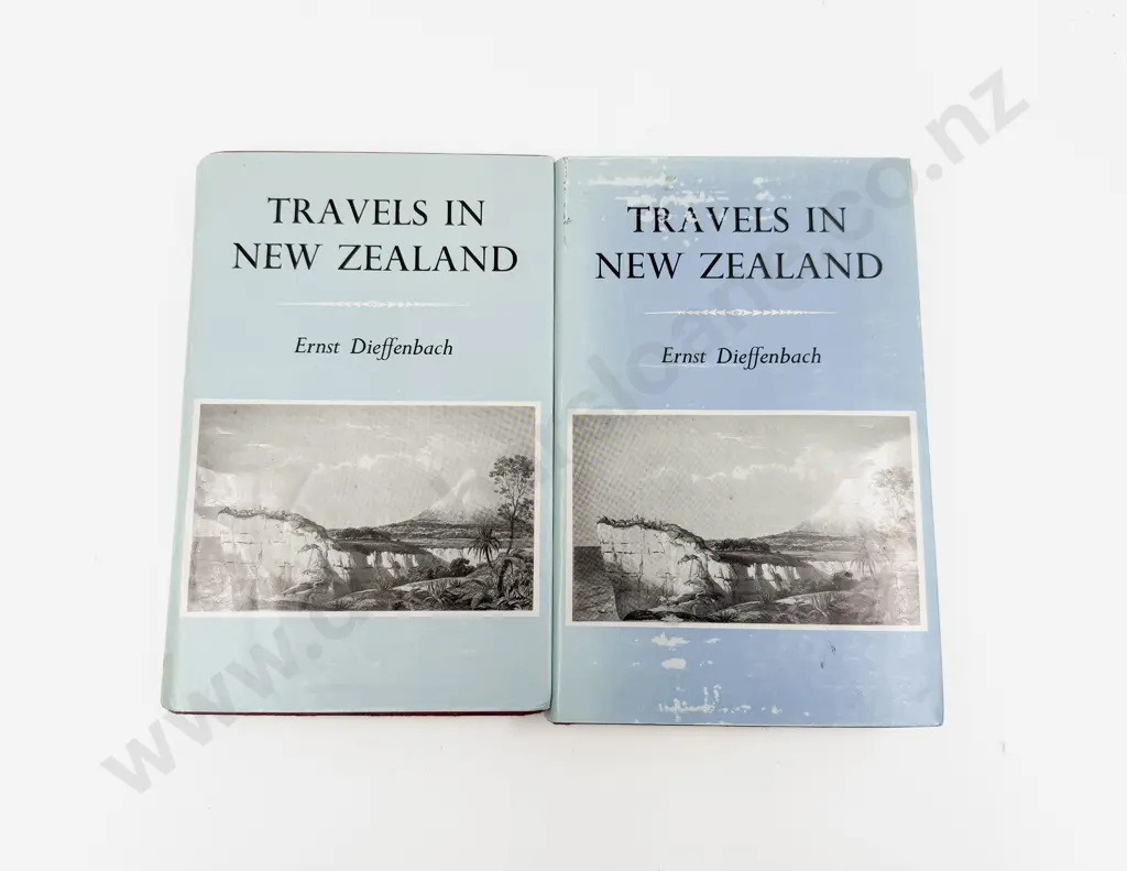 Ernst Dieffenbach - Travels in NZ Vols i & II Image 1++