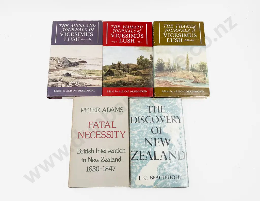 Five Volumes of NZ History Image 1++