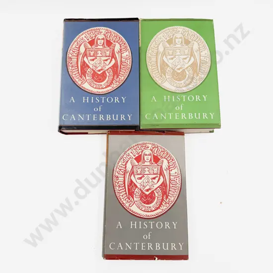 A History of Canterbury Vols I II & III