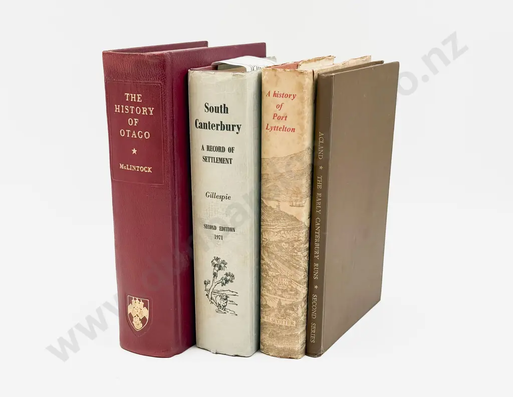 Four Volumes of Canterbury Regional History Image 1++