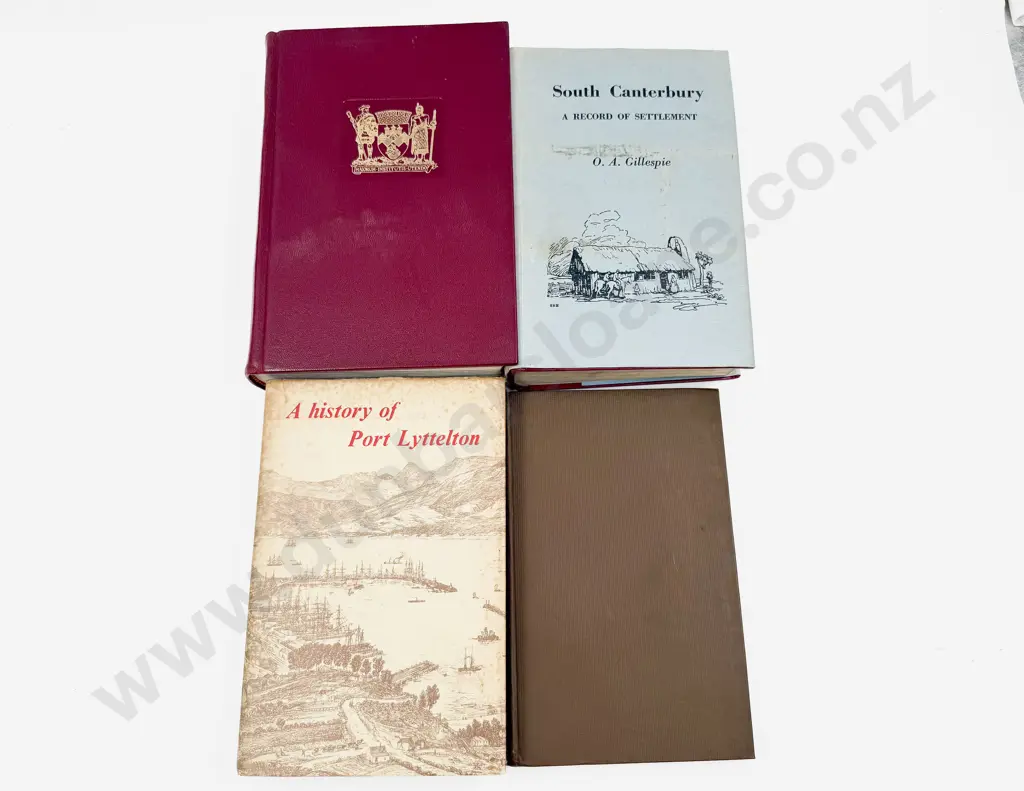 Four Volumes of Canterbury Regional History Image 1++