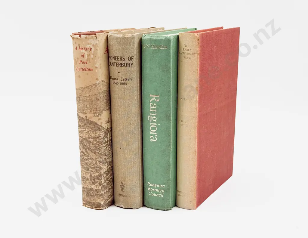Four Volumes of Canterbury Regional History Image 1++