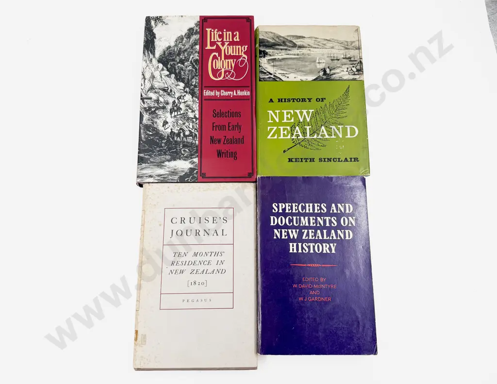 Four Volumes of NZ History Image 1++