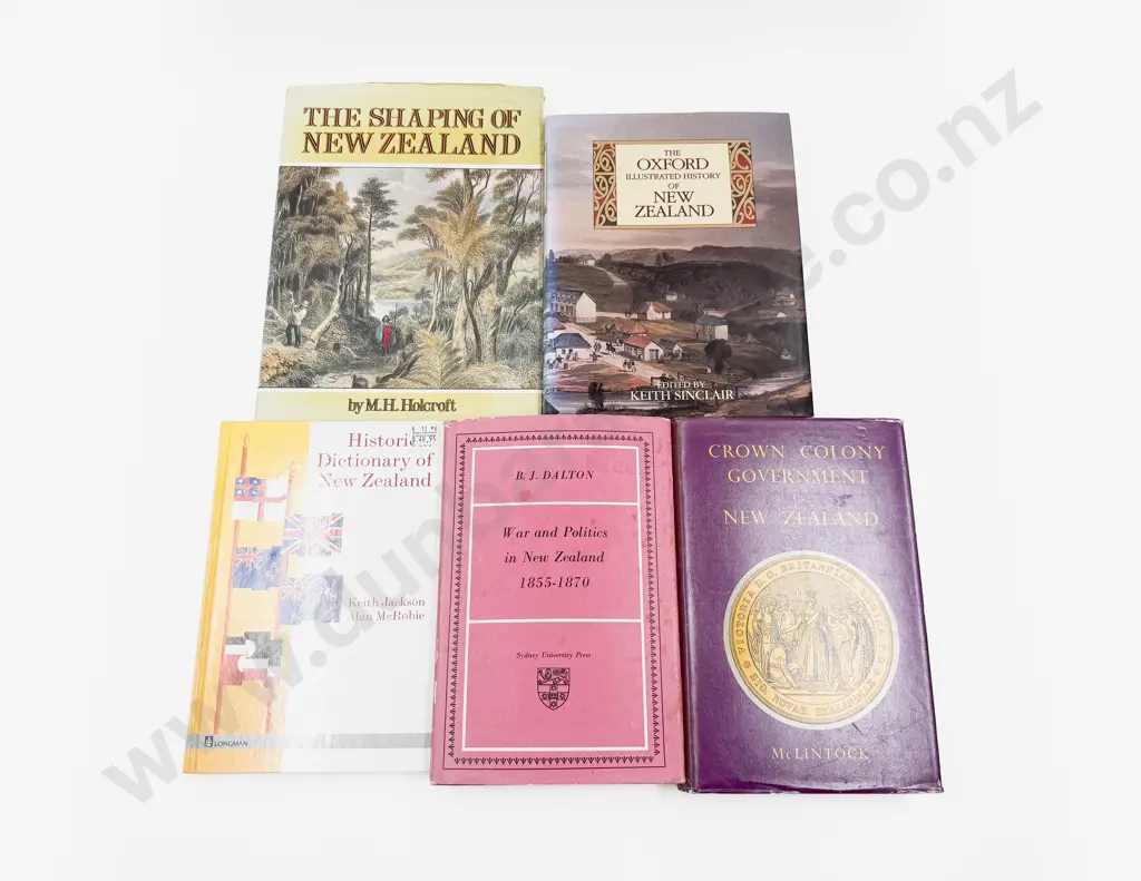 Five Volumes of NZ History Image 1++