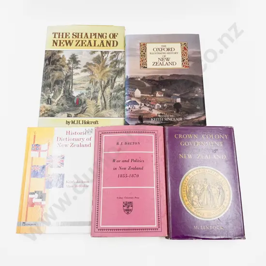 Five Volumes of NZ History