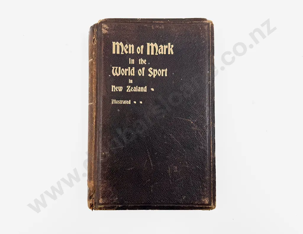 Men of Mark in the World of Sport in NZ 1906 Image 1++
