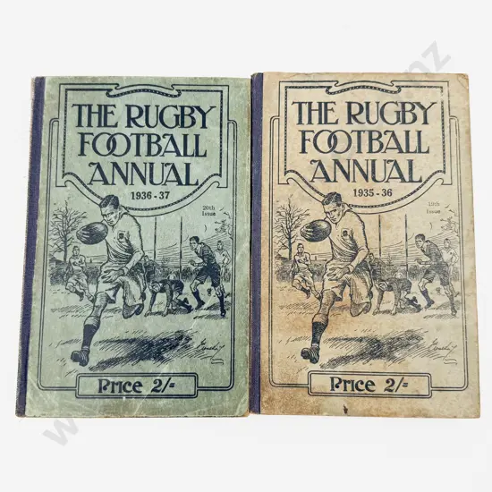 The Rugby Football Annual Editions 1935-36 & 1936-37