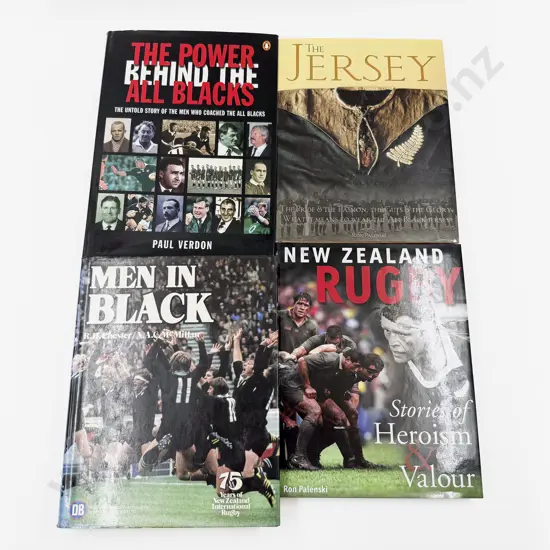 Four Volumes Relating to NZ Rugby