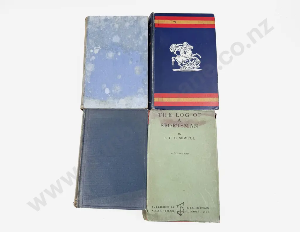 Four Vintage Volumes Relating to Cricket Image 1++