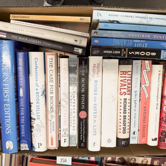 Box of Assorted Books Relating to Literature