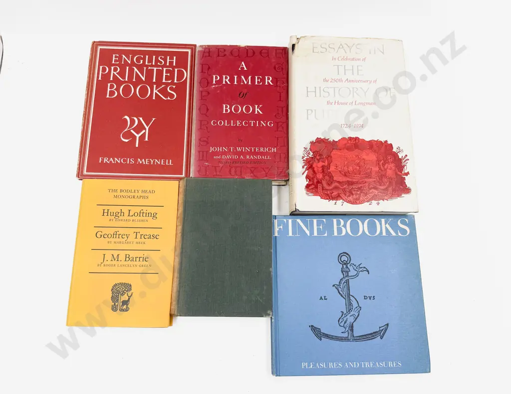 Five Books Relating to Book Collecting Image 1++