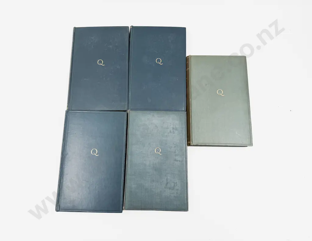 Quiller Couch - Five Volumes Relating to Literature Image 1++