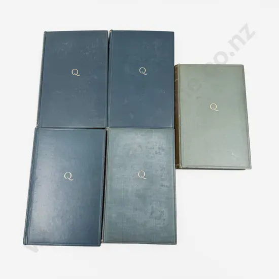 Quiller Couch - Five Volumes Relating to Literature