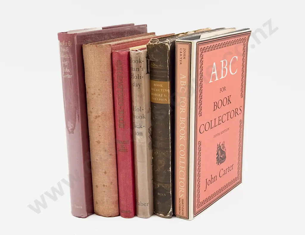 Six Vintage Volumes About Book Collecting Image 1++
