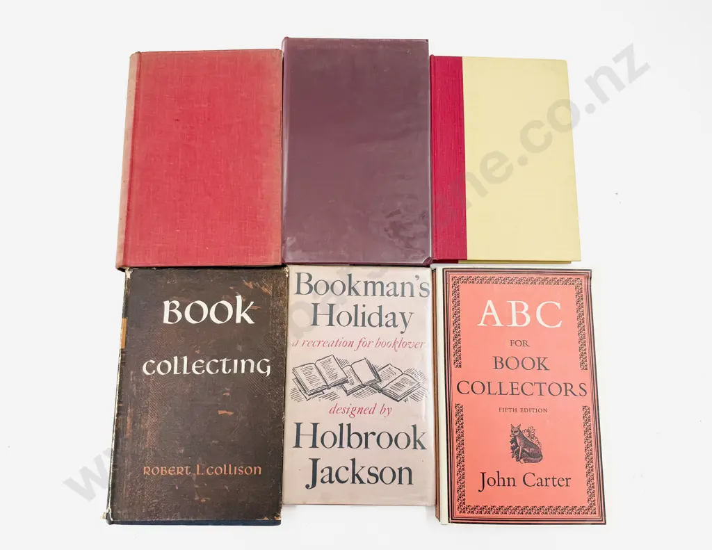 Six Vintage Volumes About Book Collecting Image 1++