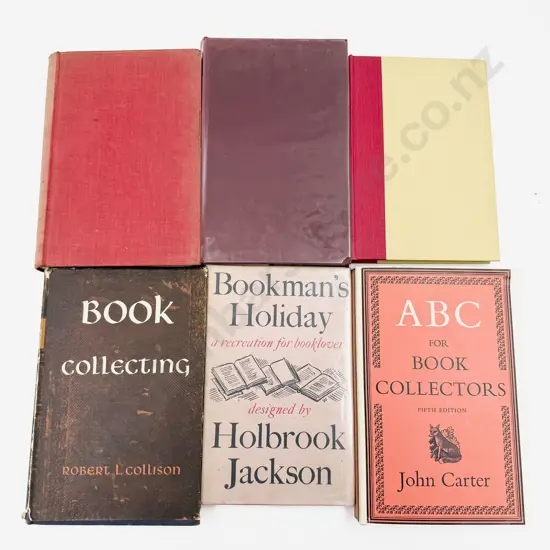 Six Vintage Volumes About Book Collecting