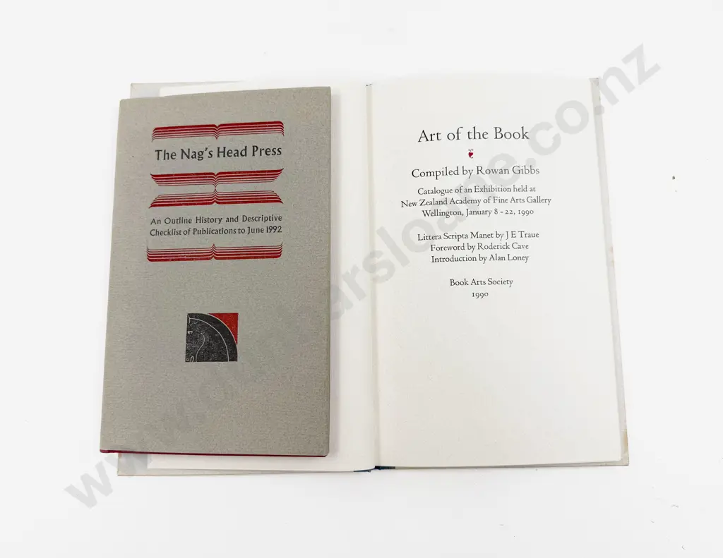 Rowan Gibbs - Art of the Book & R S Gormack - The Nag's Head Press Image 1++