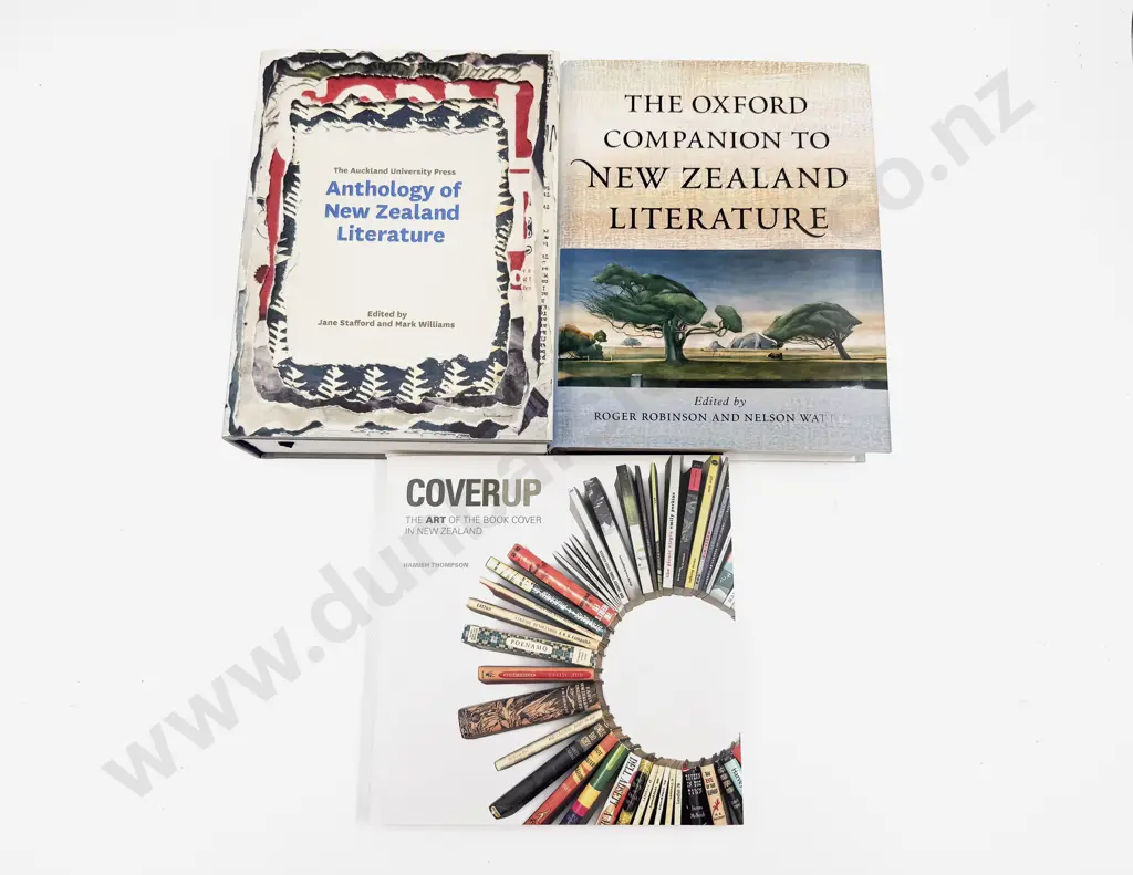 Three Volumes Relating to NZ Books & Publishing Image 1++